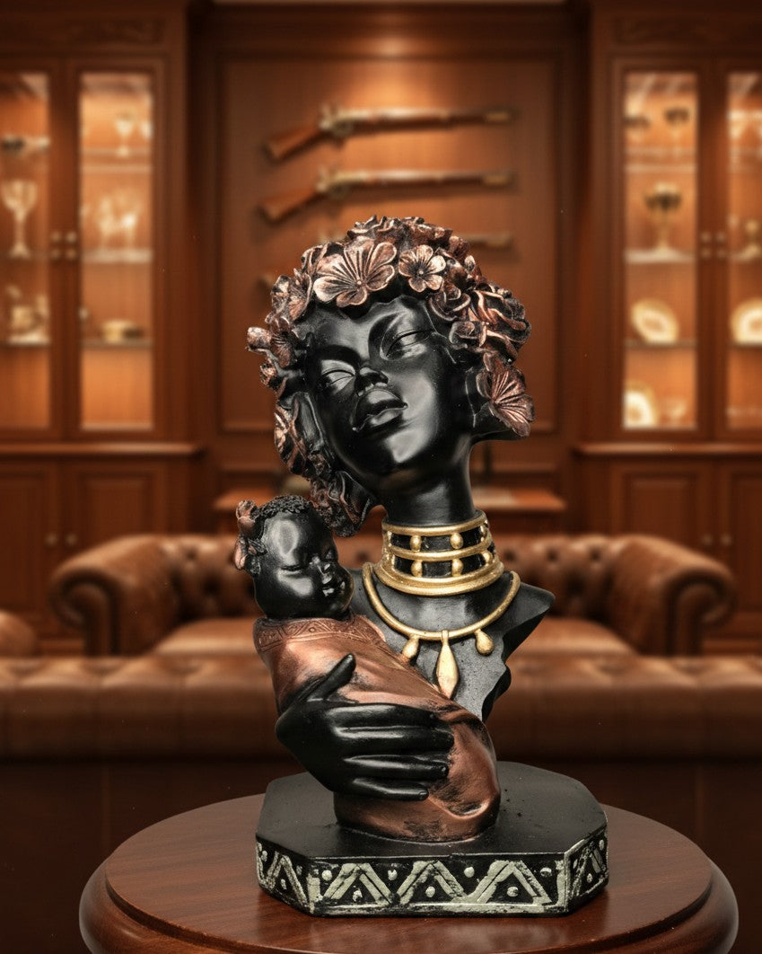 Tribal Woman & Motherhood Bust Set 12"