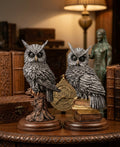 Wise Owl Wisdom Duo – Bookshelf Decor Set 16"16"