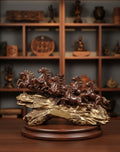 Traditional Seven Running Horses 22"